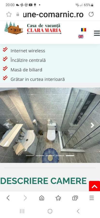 Casa De Vacanta Clara Maria Комарник Экстерьер фото